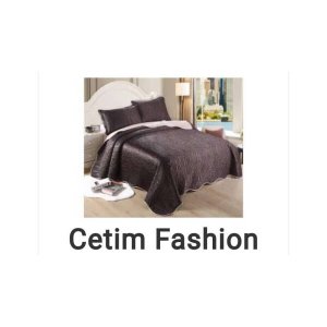 Colcha Cetim Fashion Doa Casal 2,20mx 2,50m Marrom