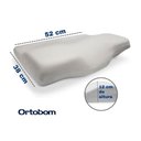 Ver imagem 2 de Travesseiro Espuma Kit 2un Conforto Nasa Anatômico Ortobom 38x52x12