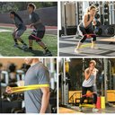 Ver mais imagens de Kit 5 Faixas Elasticas Exercicios em Casa Extensor Mini Band Academia Yoga Pilates Fitness Crossfit