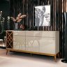 Buffet Aparador Passion com Adega Off White Cedro - Edn Móveis - 1