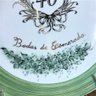 Prato Bodas De Esmeralda, 40 Anos De Casamento 25CM - 4