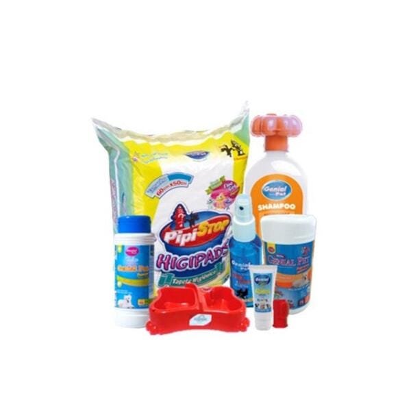 Kit Higiene Adulto Dog Macho C/8 - Tapete Shampoo Colonia Talco Comedouro - 2