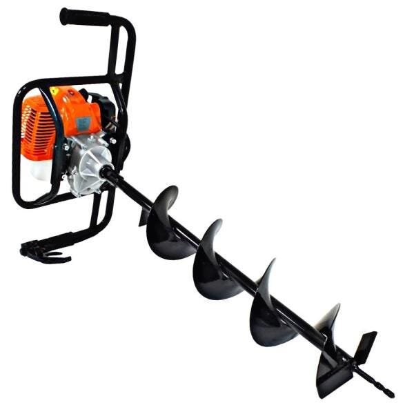 KIT Perfurador de Solo Vulcan VPS520-S Broca 80x15cm + Broca 80x25cm e 80x30cm + Extensão de 80cm - 2