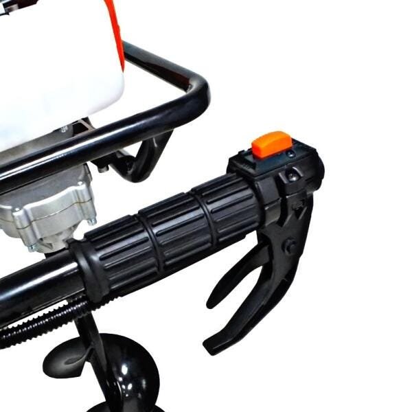 KIT Perfurador de Solo Vulcan VPS520-S Broca 80x15cm + Broca 80x25cm e 80x30cm + Extensão de 80cm - 5