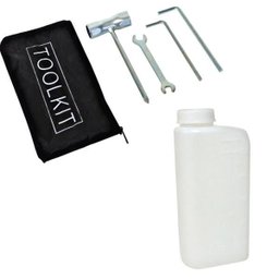 KIT Perfurador de Solo Vulcan VPS520-S Broca 80x15cm + Broca 80x25cm e 80x30cm + Extensão de 80cm - 3