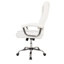 Ver mais imagens de Cadeira de Escritório Ergonômica Presidente Big Monique Branca com 42 Molas Ensacadas e Pillow Top