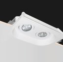 Ver imagem 3 de Embutido Invisible em Gesso para 2xe27 Modelo Dimlux