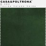 Sofá 3 Lugares 2,30M Molino Base de Madeira Pés Alumínio Veludo Verde - Casaepoltrona - 5