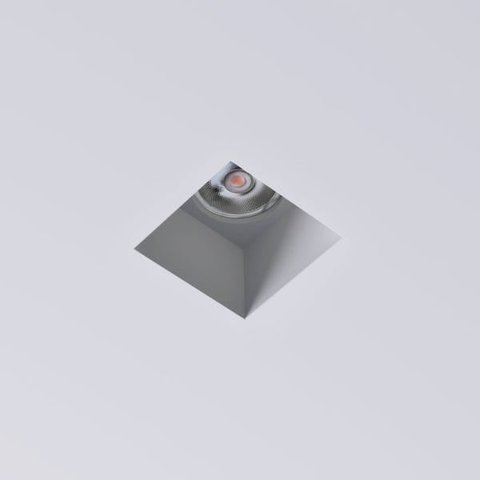 Embutido Invisible em Gesso Quadrado para Dicróica Dimlux