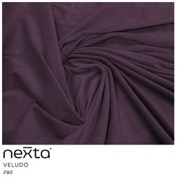 Sofá 3 Lugares 2,30m Molino Pés Alumínio Veludo Roxo - Nexta Casa - 3