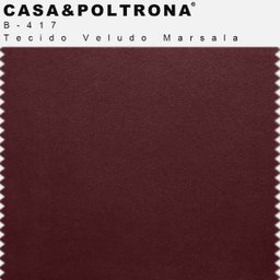 Sofá 3 Lugares 2,30M Molino Base de Madeira Pés Alumínio Veludo Marsala - Casaepoltrona - 5