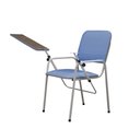 Ver imagem 3 de Cadeira Para Coleta de Sangue Estofada Plataforma Frontal Cor Azul