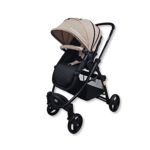 Carrinho de Bebe 3 em 1 Jupiter Caqui - Passear Baby