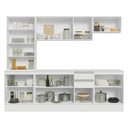 Ver imagem 5 de Armário de Cozinha Completa 100% Mdf 240 Cm Smart Madesa 01 Branco