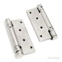 Ver imagem 3 de Dobradiça com Mola 4x3 Aço Inox 304 Polido Kit 2 Pçs