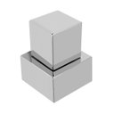 Ver imagem 4 de Acabamento Para Registro Quadrado ABS Cromado Gaveta Kit 8