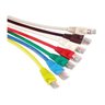 Kit 25x Patch Cord 2,5m Cat6 Utp Internet Injetado Fábrica Cor: Vermelho 2,5 Metros - 1