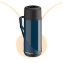 Ver imagem 1 de Garrafa Térmica Uniterm Roma 1 Litro Chá Café Leite:azul
