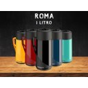 Ver imagem 4 de Garrafa Térmica Uniterm Roma 1 Litro Chá Café Leite:azul