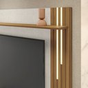 Ver imagem 5 de Painel para Tv até 65 Polegadas 1 Porta Ripado com Led Frade Off White Tx/freijo Trend - Pnr Móveis