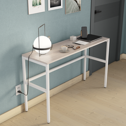 Mesa para Escritório Marelli Frame Carvalho Berlim 120x40cm - 5