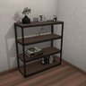 Estante para Escritório Marelli Frame Carvalho 100x40cm - 2