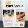 Pantufa Térmica Hot Socks Aquecida No Micro-ondas Rosa Tam. Grande - 4