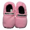 Pantufa Térmica Hot Socks Aquecida No Micro-ondas Rosa Tam. Grande - 1