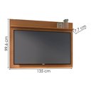 Ver imagem 3 de Painel Suspenso Tv 55 Pol 135 Cm Maia Freijo Colibri
