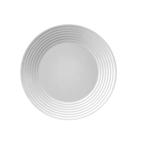 Jogo de Pratos Fundos Nadir Duralex Opaline Linha Saturno 6 Peças