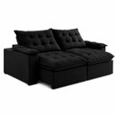Ver imagem 4 de Sofá Liberty Retrátil e Reclinável 240m - Preto
