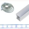 Perfil de Embutir 1 Metro + Fita LED 14w/m 5050 Branco Frio - 1