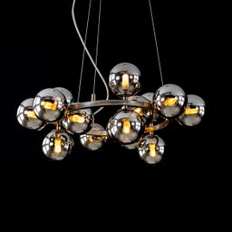 Pendente Halo 15 Cúpulas Nickel JO004NK Bella P/ G9 St2239 - 5