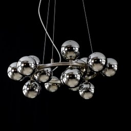 Pendente Halo 15 Cúpulas Nickel JO004NK Bella P/ G9 St2239 - 6