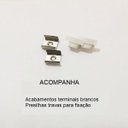 Ver imagem 4 de Perfil Embutir Para Fita Led 4 Metros Branco Difusor Leitoso