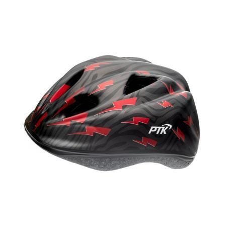 Kit Capacete Infantil Kids+Squeeze 250ml Raio Vermelho - 2
