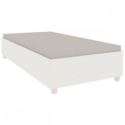 Base de Cama Box Solteiro Mônaco Neve - Tcil Móveis - 2