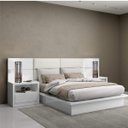 Ver imagem 4 de Abajur Madeira Decoração Quarto Cabeceira Modelo Torre Carvalho 40cm Bivolt