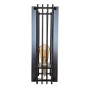 Ver imagem 1 de Abajur Madeira Decoração Quarto Cabeceira Modelo Torre Preto 40cm Bivolt
