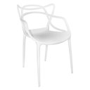 Ver imagem 4 de Kit 8 Cadeiras Allegra Cor Branco – Polipropileno Reforçado e Resistente