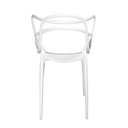Ver imagem 2 de Kit 8 Cadeiras Allegra Cor Branco – Polipropileno Reforçado e Resistente