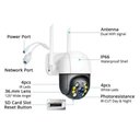 Ver imagem 2 de Câmera Ip Wifi Gira 320 Ptz Dome Vigilância 24hrs