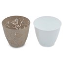 Ver imagem 2 de Kit 6 Cachepots 3D 2,5L cada Vasos de Flores Plantas Floreira de Mesa Plástico Borboletas Plasvale