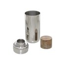 Ver imagem 2 de Coqueteleira de Aço Inox e Madeira 23cm 16692-pl