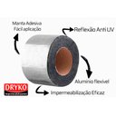 Ver imagem 2 de Kit 5 Mantas Asfáltica Aluminizada Telhado Auto Adesiva 15cm