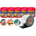 Ver imagem 1 de Kit 5 Mantas Asfáltica Aluminizada Telhado Auto Adesiva 15cm