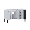 Ver imagem 5 de Gabinete para Cozinha em Aço para Pia 150cm Cozimax Atena Branco