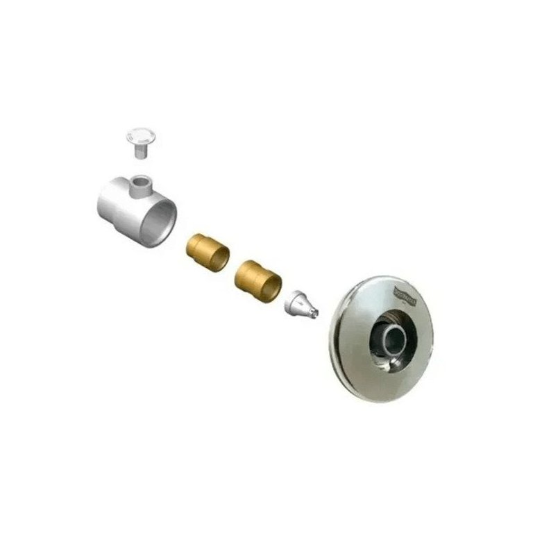 Dispositivo de Hidro Inox Pratic 50mm Flat Sodramar