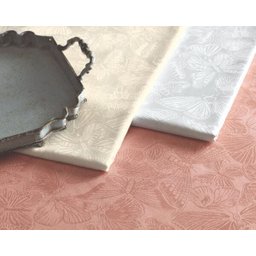 Toalha de Mesa Redonda 4 Lugares Jacquard Arbela Petala Karsten - 2