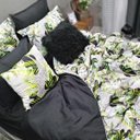 Ver imagem 3 de JOGO DE CAMA CASAL KING SIZE 8 PEÇAS COM ALMOFADA PLUME